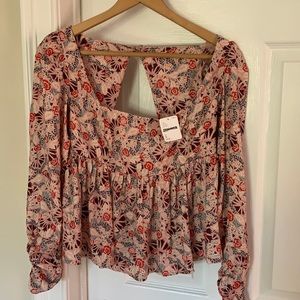 Free people Floral shirt.small